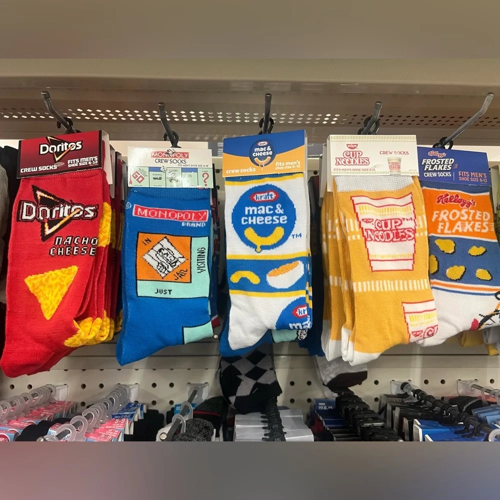 Paul Frank Unisex Black and Multicolor Monkey, Polo Club and famous brand socks. - Picture 5 of 11